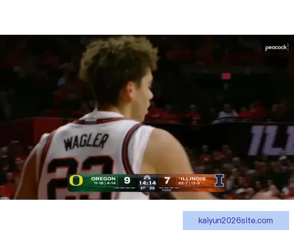 康涅狄格大学力克伊利诺伊基顿瓦格勒独得二十分助球队取胜